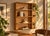 Beige Vintage Wall-Mounted Bookcase, 1980s For Sale - Image 8 of 9