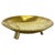 Vintage Brass Handmade Shell Plate, Germany, 1950s For Sale - Image 17 of 17