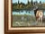 Sue Swan – Original Oil on Panel Stag Landscape Painting, 1989 For Sale - Image 4 of 13