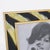 Montagnani Gilded Brass and Faux-Horn Lucite Inlaid Picture Frame, circa 1970 For Sale In Atlanta - Image 6 of 9