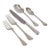 Vintage/New. c.j. Vander Sheffield Finest Lamerie Shell Pattern Flatware Set for 12- 60 Pieces For Sale