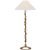 Traditional Chapman & Myers by Visual Comfort Signature Provenz 62" Floor Lamp in French Gild with Linen Shade For Sale - Image 3 of 3