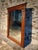 Antique French Oak Mirror with Beveled Glass, 1920s For Sale - Image 10 of 14