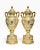 Victorian Pair Antique Royal Vienna Vases Circa 1900s For Sale - Image 3 of 15