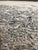 Vintage Framed Bird’s Eye View City Lithograph Print Panoramic Map Architectural For Sale - Image 4 of 8