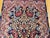 Vintage Kerman Rug, Hand-Knotted Wool, All-Over Floral Garden Pattern, Navy & Ivory, 3x7 For Sale - Image 14 of 16