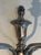 Metal 1900 Large silver metal 3-arm wall lights - a Pair For Sale - Image 7 of 12