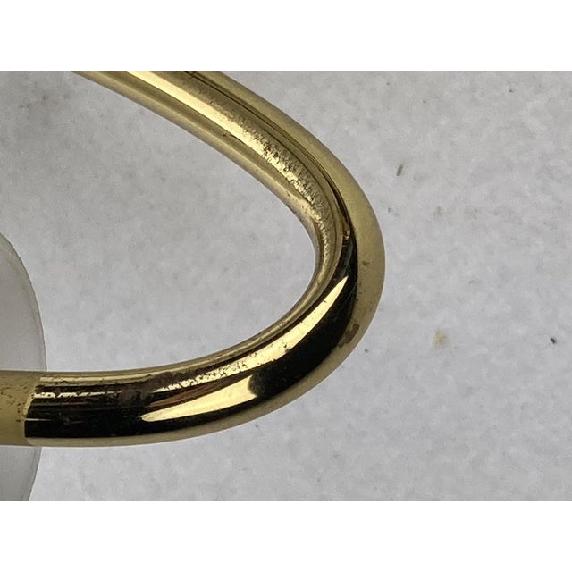 Brass and Opaline Wall Sconces, Austria, 1950s, Set of 2 For Sale - Image 17 of 18