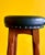A set of sturdy bar stools made in Europe in the 1960s. Crafted from solid wood, these stools feature a sturdy...