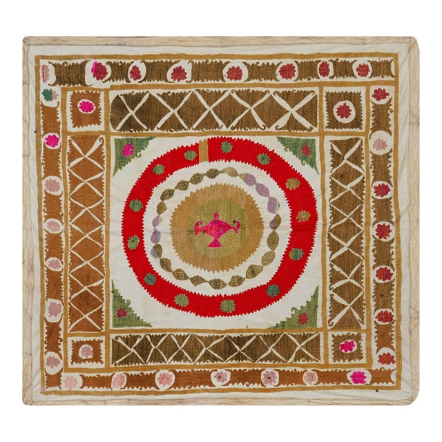 Uzbek Suzani Textile - Wall Decor For Sale