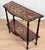 Rococo Vintage Italian Rococo Marquetry Fruitwood Console Hall Table For Sale - Image 3 of 12