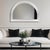 George Arched Mirror Silver For Sale - Image 9 of 9