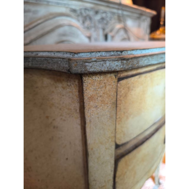 1950s Louis XV Style Bedside Table, 1950s For Sale - Image 5 of 10