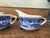 1960s Blue Willow Sugar Bowl With Lid and Creamer For Sale - Image 9 of 12