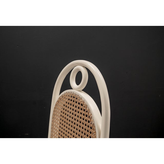 Lange Jan Chairs in White Bentwood from FMG Radomsko, 1940s, Set of 6 For Sale - Image 16 of 18