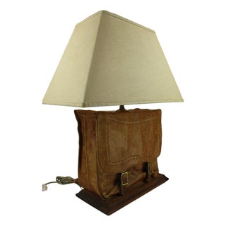 Art Lamp, Lether Purse / Handbag, Early Guild Master Co., Made Usa 2000's For Sale