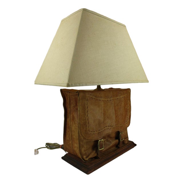 Art Lamp, Lether Purse / Handbag, Early Guild Master Co., Made Usa 2000's For Sale