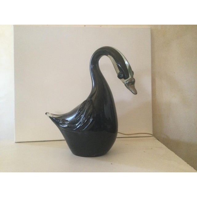 Swan Lamp by Florea Silviu For Sale - Image 4 of 5