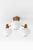 This very rare set of ceiling lamps or flush mounts, designed by Hans Bergström and produced by Ateljé Lyktan in Åhus,...