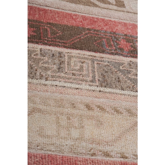 Vintage Patchwork Turkish Runner Rug - Stair Carpet For Sale - Image 9 of 13