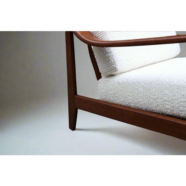 1950s Pair of Danish Armchairs, Peter Hvidt & Orla Mølgaard-Nielsen for France & Son For Sale - Image 5 of 10