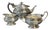 Vintage English Silver-Plated Tea and Coffee Service, 1930s, Set of 3 For Sale