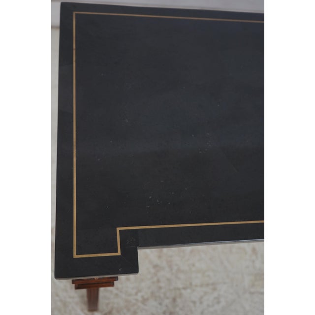 Regency Egyptian Revival Marble Top Console Table For Sale - Image 16 of 18