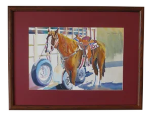 'Lookin' for Love' Original Watercolor Painting by Bob Barkell