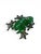 American 1940's Enamel Frog Brooch For Sale - Image 3 of 4
