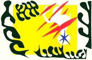 1983 MoMA Edition Matisse Jazz Lithograph "Le Cauchemar De l'Éléphant Blanc" (The Nightmare of the White Elephant)