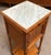Rustic European Antique Pitch Pine & Marble Pot Cupboard / Side Table c.1900 For Sale - Image 3 of 11