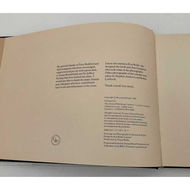 Paper Architects Eye by Ray Moxley Hardcover 1st Edition 1988 For Sale - Image 7 of 10