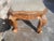 Gorgeous Hand Carved Solid Wood Bedroom / Foyer / Window Bench For Sale - Image 4 of 6