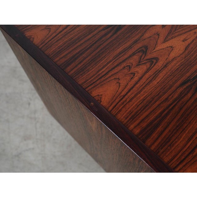 Brown Vintage Danish Rosewood Cabinet, 1970s For Sale - Image 8 of 11