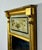 Early 19th Century Antique 1820 American Federal Giltwood Tabernacle Mirror With Eglomise Glass For Sale - Image 5 of 15