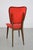 Kitchen Chair with Red Synthetic Leather Cover, 1960s For Sale - Image 16 of 18