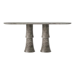 Travertine Console by Pietro Franceschini For Sale