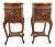 19th Century Louis XV Bedside Tables in Yellow Marble, Set of 2 For Sale