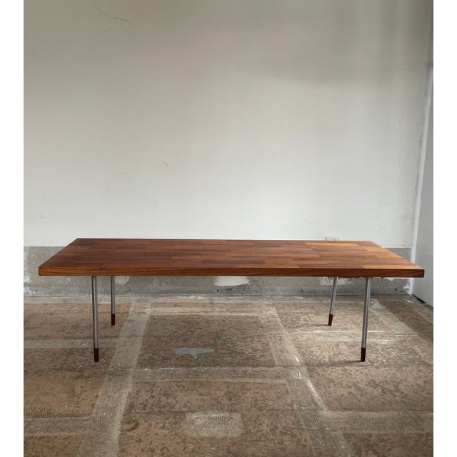 Brown Coffee Table by Rudolf Bernd Glatzel for Fristho Franeker, 1960 For Sale - Image 8 of 8