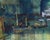 Mid 20th Century Abstract Watercolor Painting of a Harbor by Szuba For Sale - Image 5 of 8