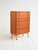 Chest of drawers produced by Søborg Møbelfabrik in the 1950s, designed by Børge Mogensen. Teak veneered frame with oak...