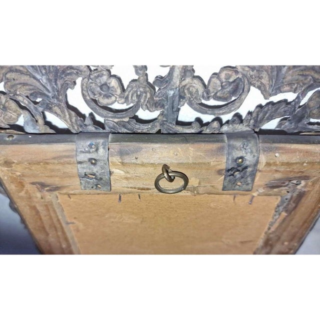 Pair of 19th Century Silvered Baroque Revival Mirrors For Sale - Image 11 of 11