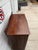 Early 20th Century Antique Oak Arts & Crafts Five-Drawer Tallboy Chest With Scalloped Backsplash For Sale In New York - Image 6 of 12