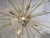 Murano Glass Sputnik Chandelier in Gold 24 Karat and Clear Butterfly For Sale - Image 9 of 12