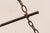 Mid 20th Century French Oblong Wood & Iron Chandelier For Sale - Image 4 of 11