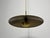 1st Edition Brass Pendant Lamp with Counterweight attributed to Florian Schulz, 1960s For Sale - Image 11 of 17