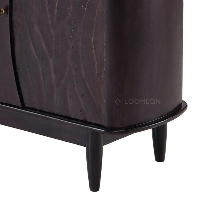 Rhovira Four Doors Wood Sideboard by Loomlan For Sale - Image 4 of 5