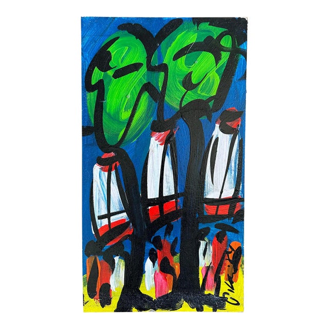 1984 Original Peter Keil Painting For Sale