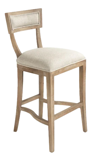 Selborne Bar Stool in Cream