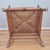 Mid 20th Century French Country Farmhouse Ladder Back Rush Seat Arm Chair For Sale - Image 9 of 11
